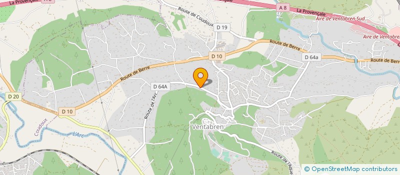 localisation de l'entreprise LVFH COMPANY  VENTABREN