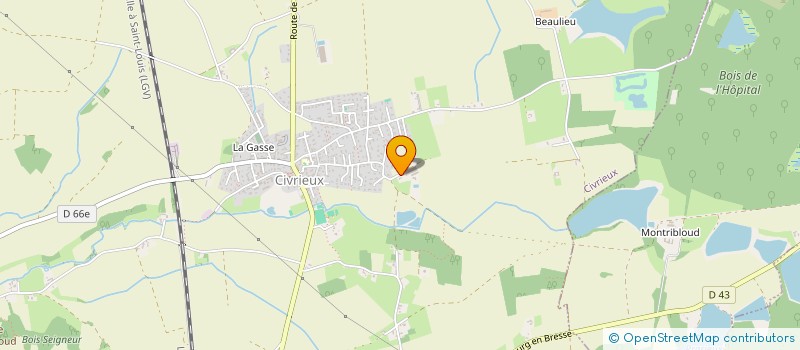 localisation de l'entreprise LVG SOLAIRE  CIVRIEUX