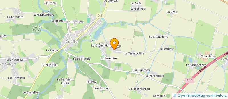 localisation de l'entreprise LVGUY  COUFFE