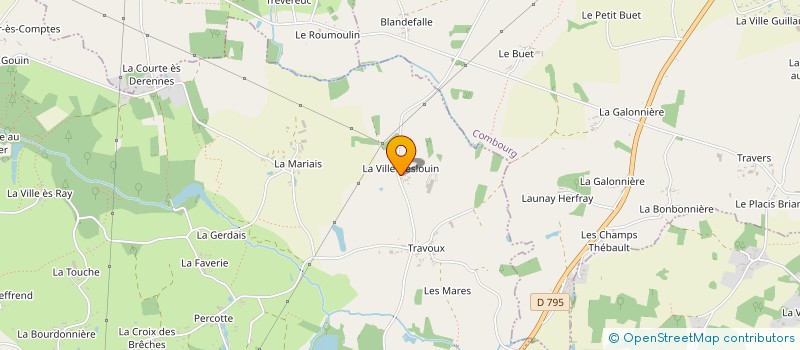 localisation de l'entreprise LVH  QUEBRIAC