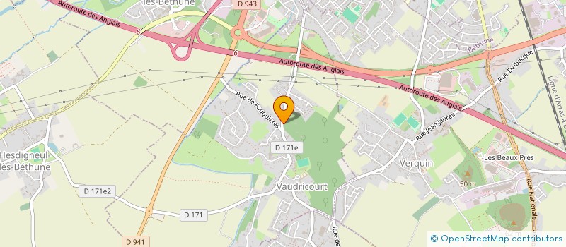 localisation de l'entreprise LVHB RETAIL  VAUDRICOURT