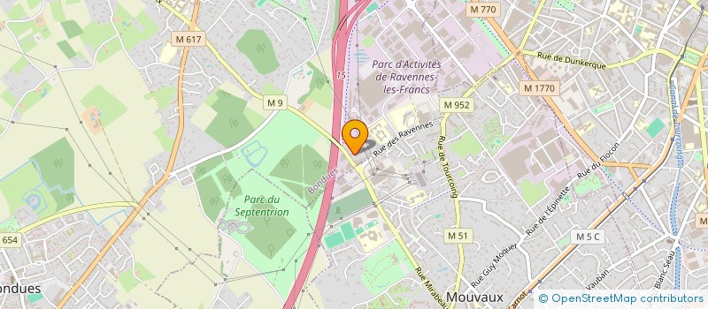 localisation de l'entreprise LVI à BONDUES