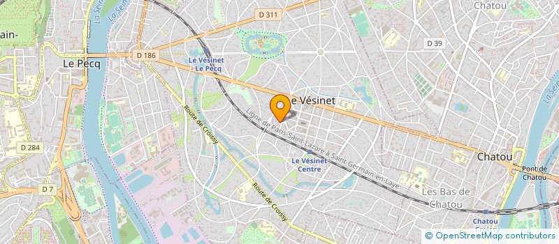 localisation de l'entreprise LVI à LE VESINET