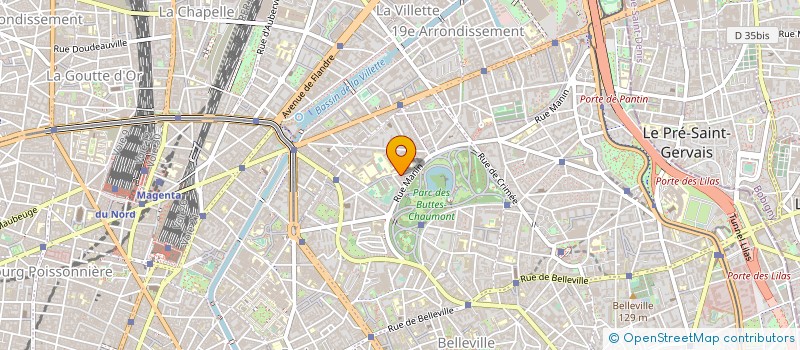 localisation de l'entreprise LVI EXPRESS  PARIS