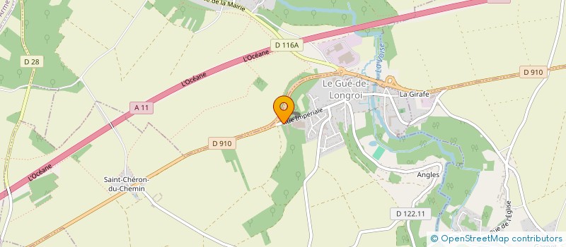 localisation de l'entreprise LVI LOCATION à LE GUE-DE-LONGROI