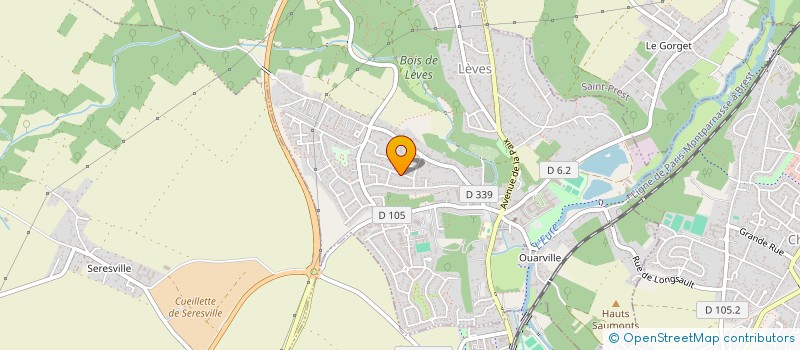 localisation de l'entreprise LVIMO à LEVES