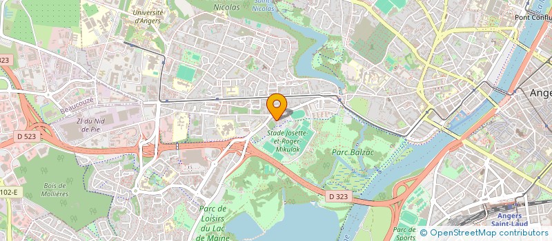 localisation de l'entreprise LVINE REAL ESTATE à ANGERS