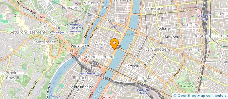 localisation de l'entreprise LVJH  LYON