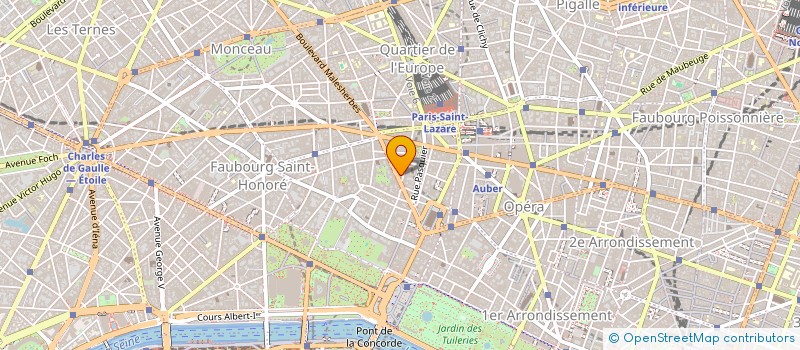 localisation de l'entreprise LVK BAC 2  PARIS