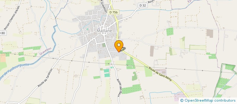 localisation de l'entreprise LVL  MAILLANE