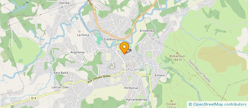 localisation de l'entreprise LVL BIKE SHOP  ASCAIN