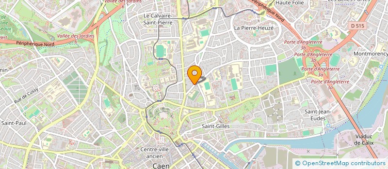 localisation de l'entreprise LVL IA à CAEN