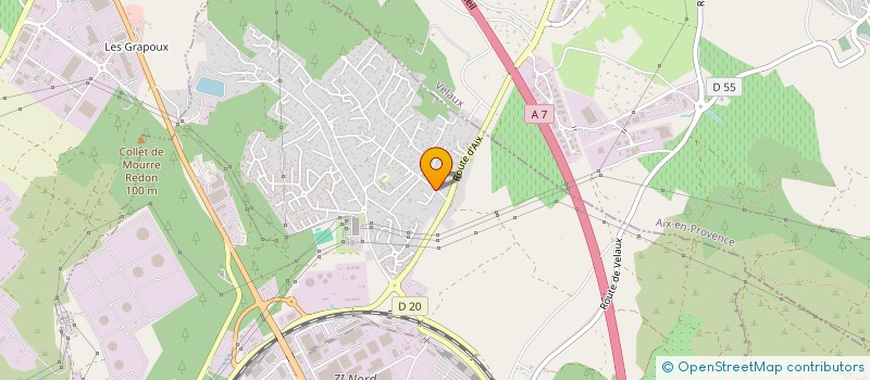 localisation de l'entreprise LVL RACING MX  ROGNAC