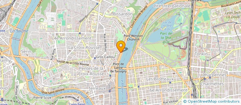 localisation de l'entreprise LVL TRADING  SAINTE-FOY-LES-LYON