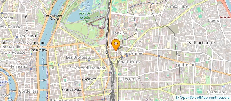 localisation de l'entreprise LVL UP  LYON