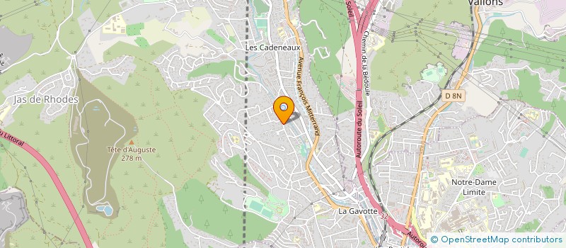 localisation de l'entreprise LVLA à LES PENNES-MIRABEAU