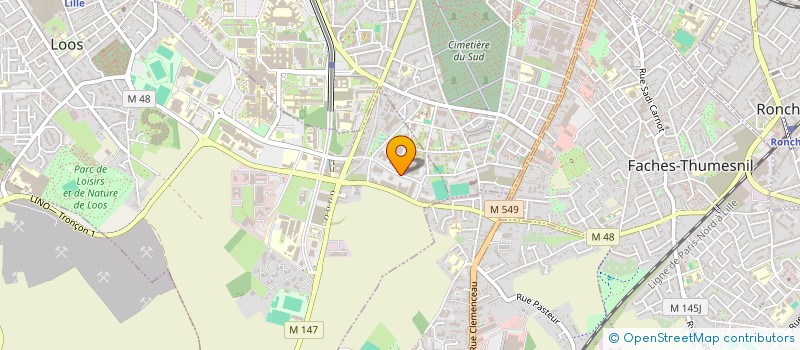 localisation de l'entreprise LVLH  LOOS