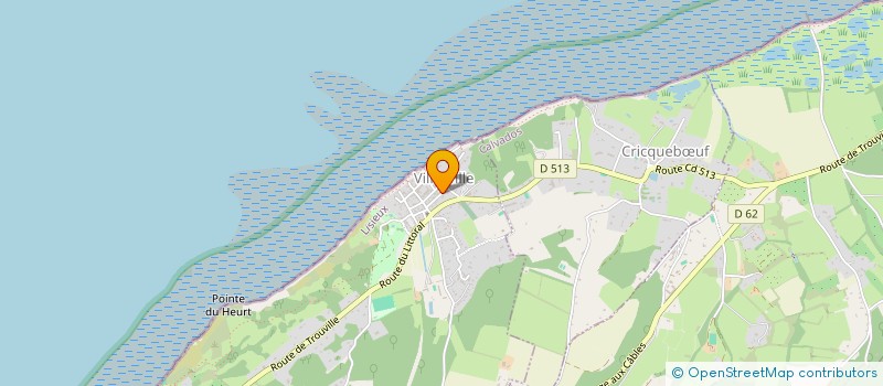 localisation de l'entreprise LVLHOLDING  CRICQUEBUF