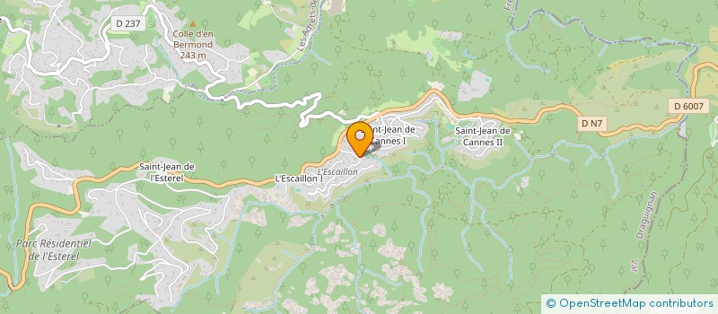 localisation de l'entreprise LVM à FREJUS