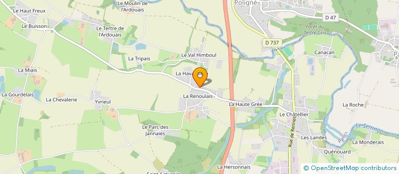 localisation de l'entreprise LVM  PLECHATEL