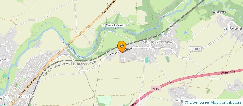 localisation de l'entreprise LVM CONSEIL PATRIMOINE  FRESSINES