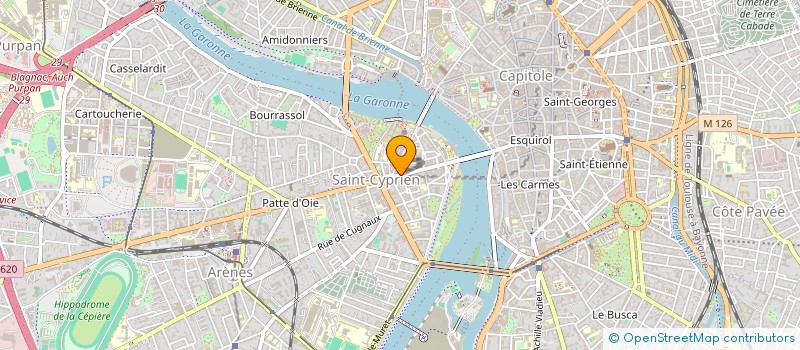 localisation de l'entreprise LVMA à TOULOUSE