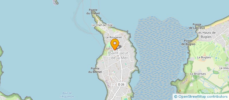 localisation de l'entreprise LVMA INVEST  SAINT-JACUT-DE-LA-MER