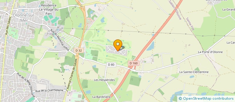 localisation de l'entreprise LVMB à LES SABLES D'OLONNE