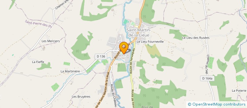 localisation de l'entreprise LVMB  SAINT-MARTIN-DE-LA-LIEUE