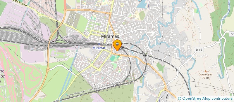 localisation de l'entreprise LVMB à MIRAMAS
