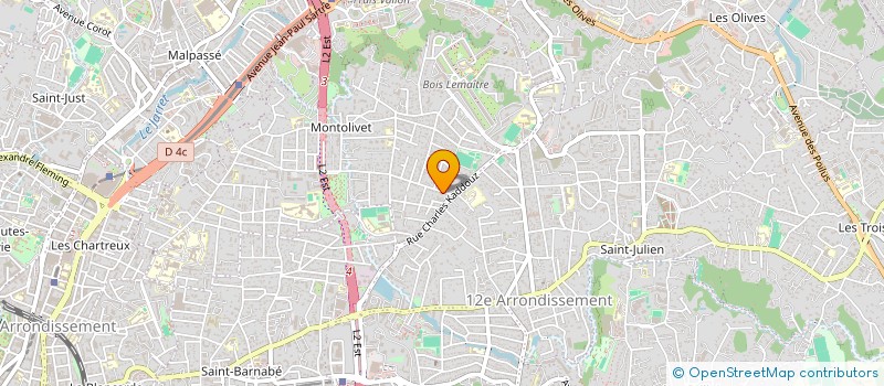 localisation de l'entreprise LVME INVEST à MARSEILLE