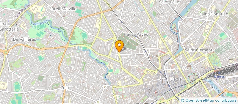 localisation de l'entreprise LVMF INDUSTRIES à NANTES