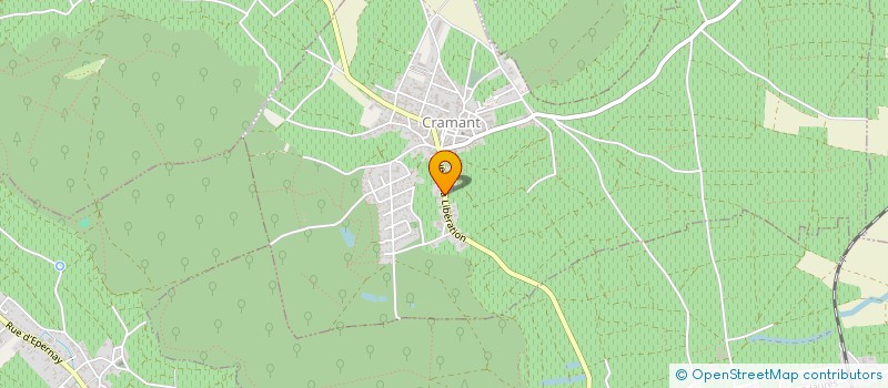 localisation de l'entreprise LVMG  CRAMANT