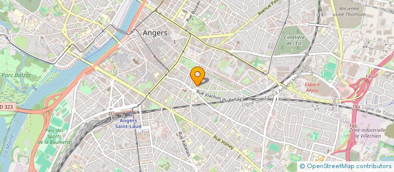localisation de l'entreprise LVMHH à ANGERS