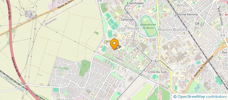 localisation de l'entreprise LVMI  REIMS