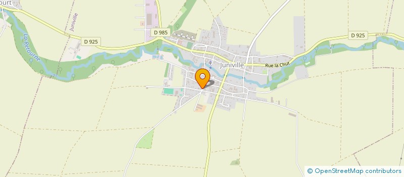 localisation de l'entreprise LVML  CAUROY