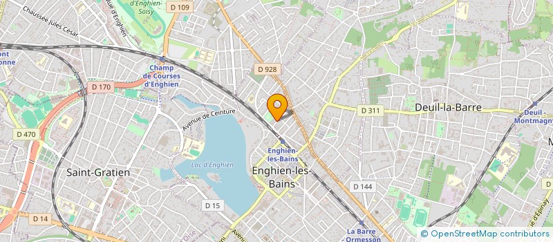 localisation de l'entreprise LVMN HOLDING à EPINAY-SUR-SEINE