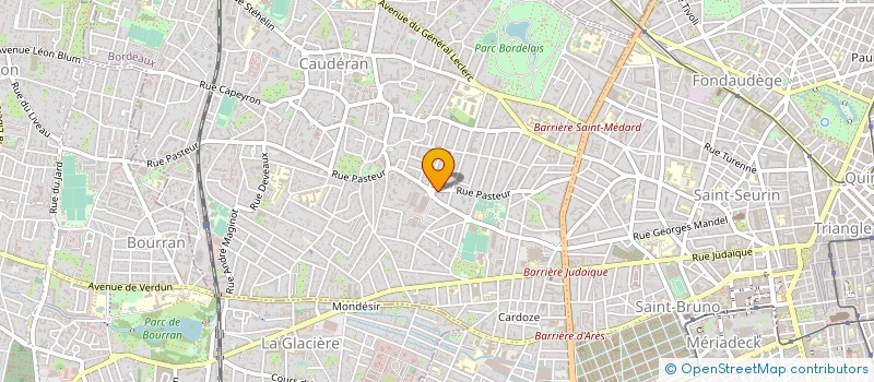 localisation de l'entreprise LVMNT IMMOBILIER à BORDEAUX