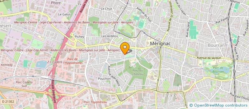 localisation de l'entreprise LVMS  MERIGNAC