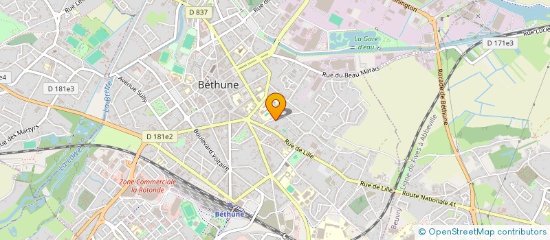 localisation de l'entreprise LVNH à LE TOUQUET-PARIS-PLAGE