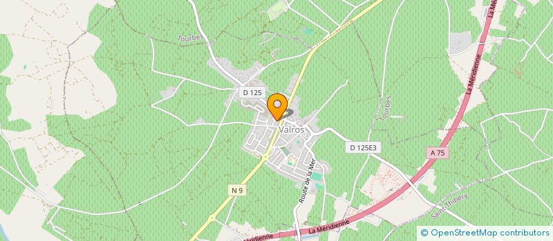 localisation de l'entreprise LVO  VALROS