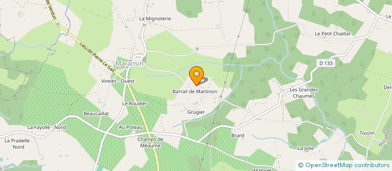 localisation de l'entreprise LVO  MARANSIN