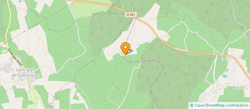 localisation de l'entreprise LVO SOLEIL  BARON