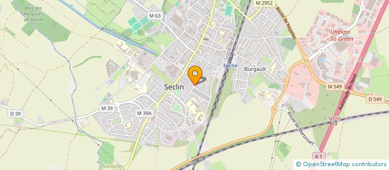 localisation de l'entreprise LVOLIM à SECLIN