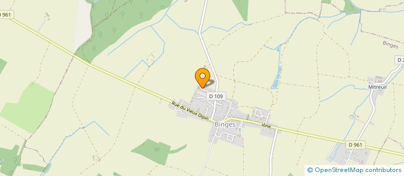 localisation de l'entreprise LVOP  BINGES