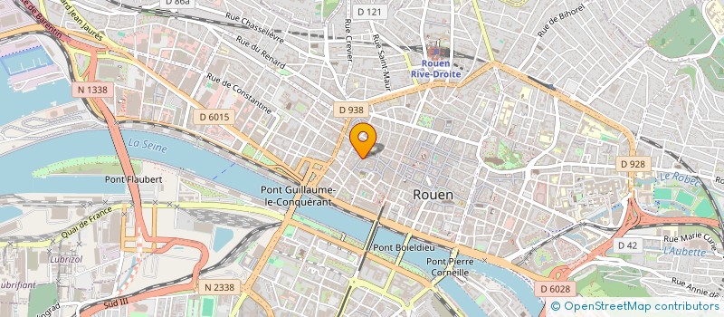 localisation de l'entreprise LVP à ROUEN