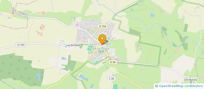 localisation de l'entreprise LVP INDUSTRIE  BOUCHEMAINE