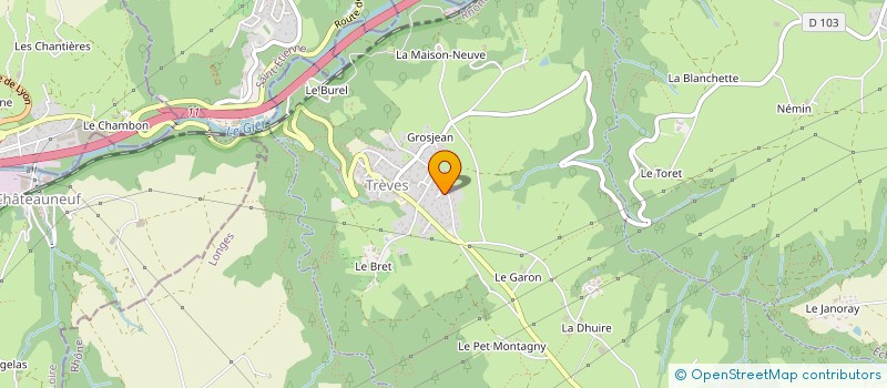 localisation de l'entreprise LVP SOLUTIONS TERRITORIALES ET MEDICALES  TREVES