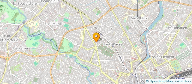 localisation de l'entreprise LVPB IMMO  NANTES