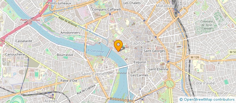 localisation de l'entreprise LVPG à TOULOUSE